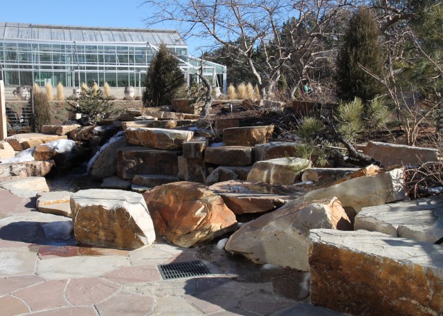 part of the new bonsai pavilion dedicated to the late Bill Hosokawa of the Denver Post