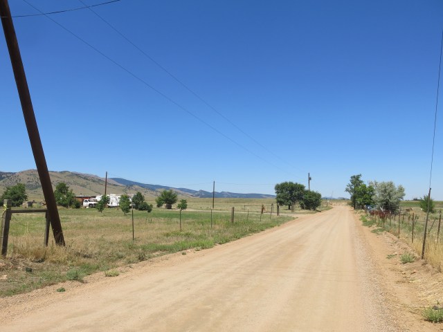 looking to the north, past the nursery